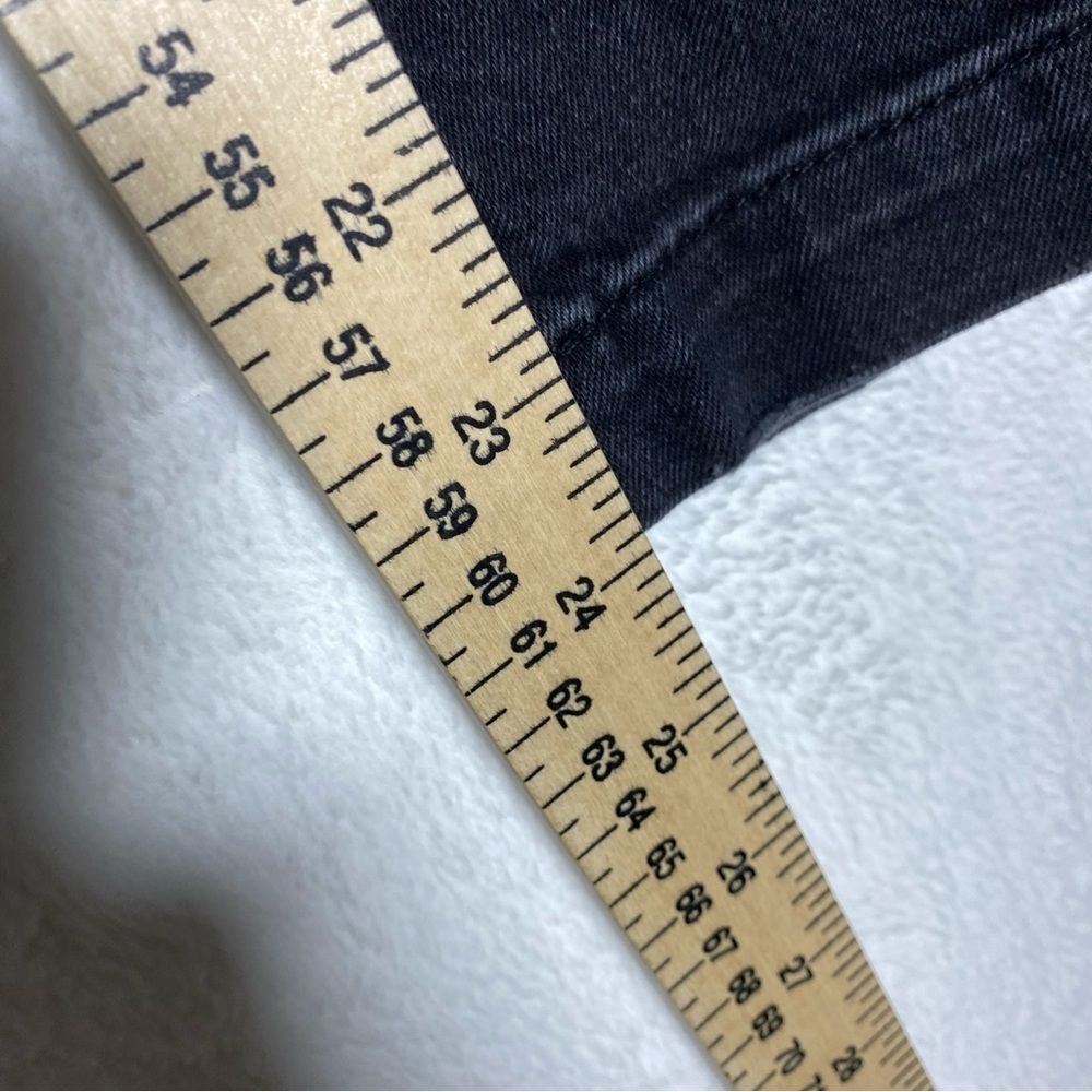 PILCRO The LETTERPRESS Anthropology Sz 27 Black Jeans Distress Button Fly - Picture 8 of 12